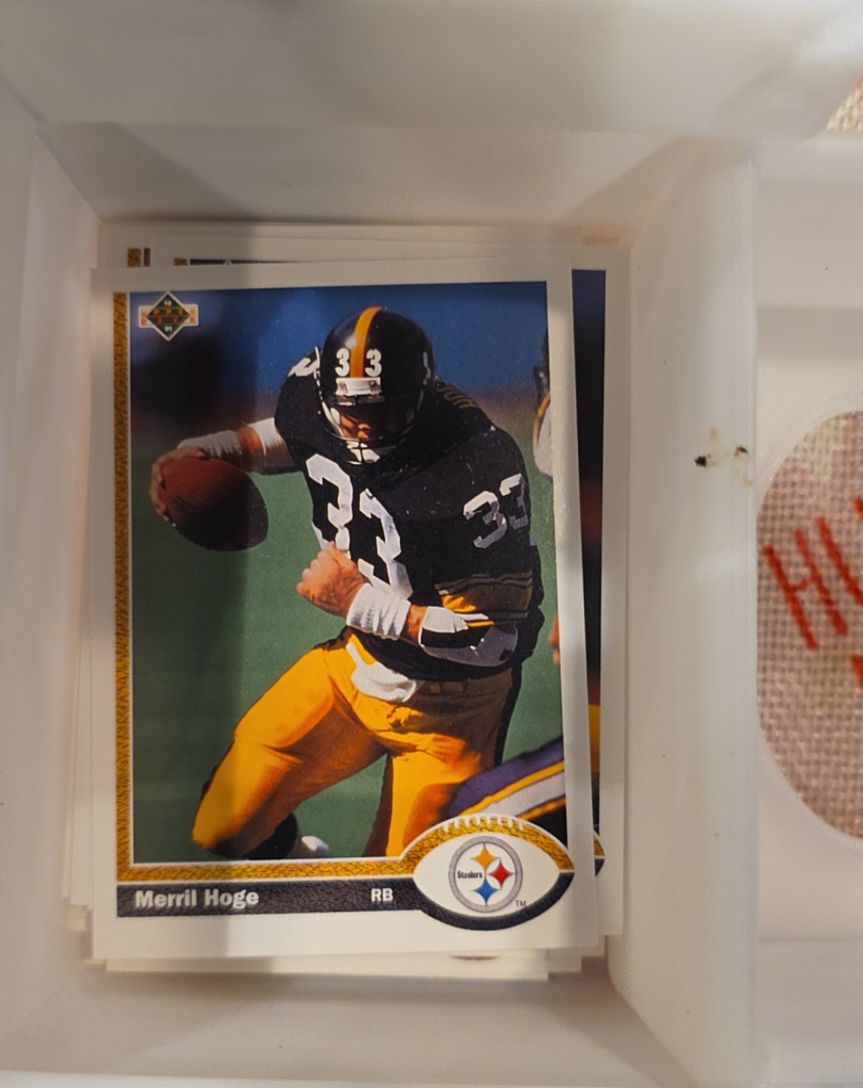 1991 Upper Deck #131 Merril Hoge — front