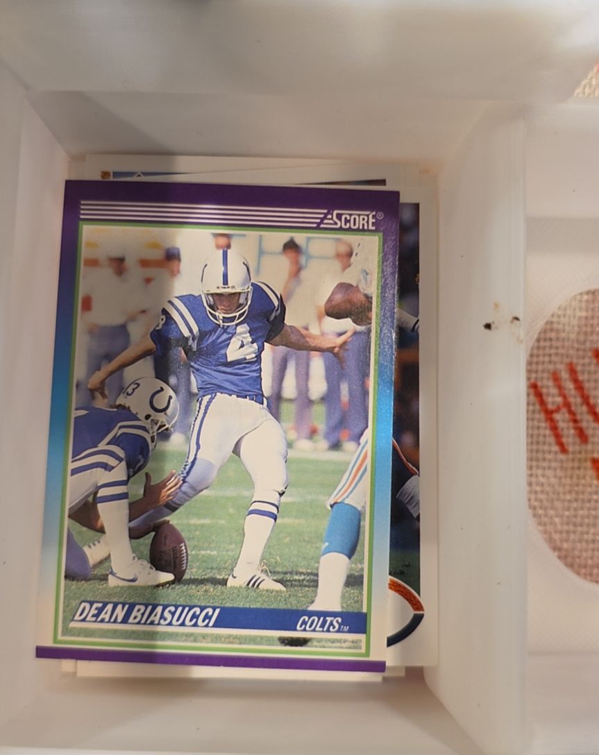 1990 Score #470 Dean Biasucci — front