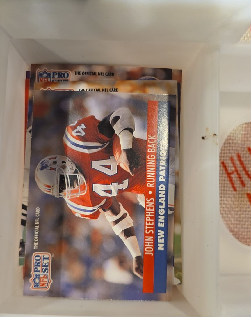 1991 Pro Set #233 John Stephens — front