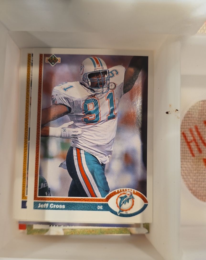 1991 Upper Deck #415 Jeff Cross — front