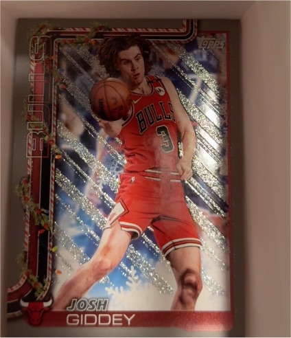 2025-26 Topps Holiday #H28 Josh Giddey — front