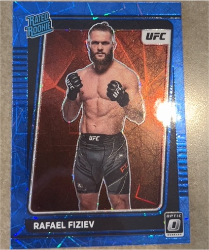 2022 Donruss Optic UFC #116 Rafael Fiziev — front