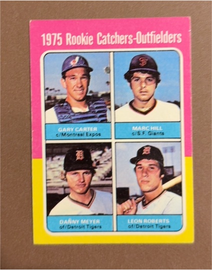 1975 Topps #620 Gary Carter Rookie Catchers-Outfielders — front