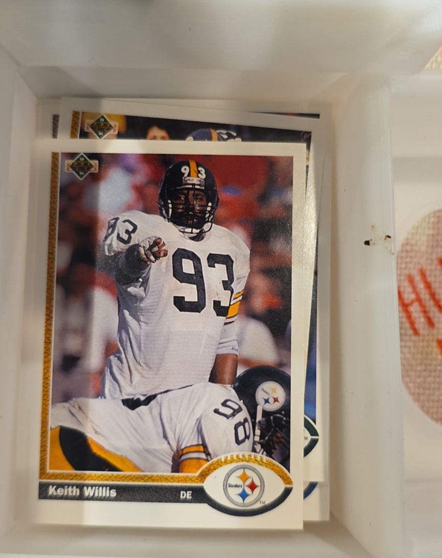 1991 Upper Deck #413 Keith Willis — front