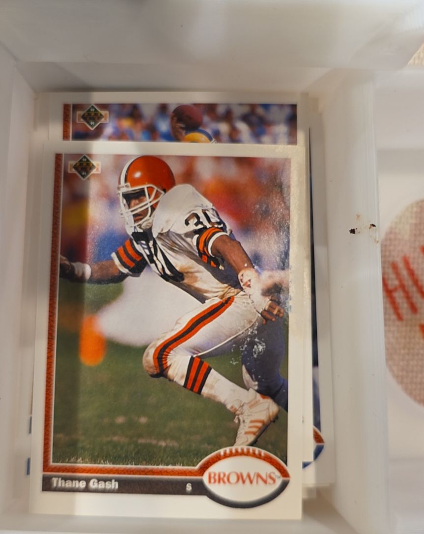 1991 Upper Deck #S Thane Gash — front
