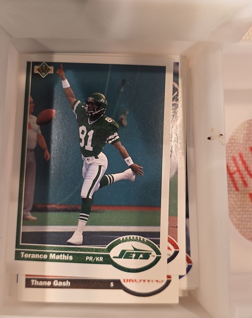 1991 Upper Deck #188 Terance Mathis — front