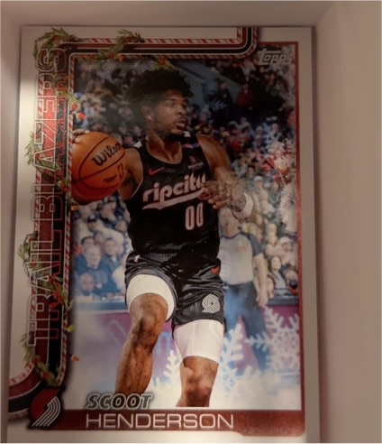 2025-26 Topps Holiday #H96 Scoot Henderson — front