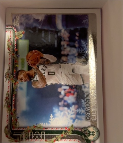 2025-26 Topps Holiday #H44 Damian Lillard — front