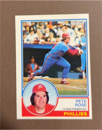 1983 O-Pee-Chee #100 Pete Rose — front