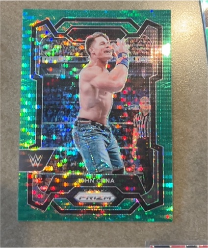 2024 Panini Prizm WWE #156 John Cena — front