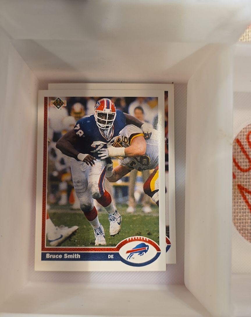 1991 Upper Deck #174 Bruce Smith — front