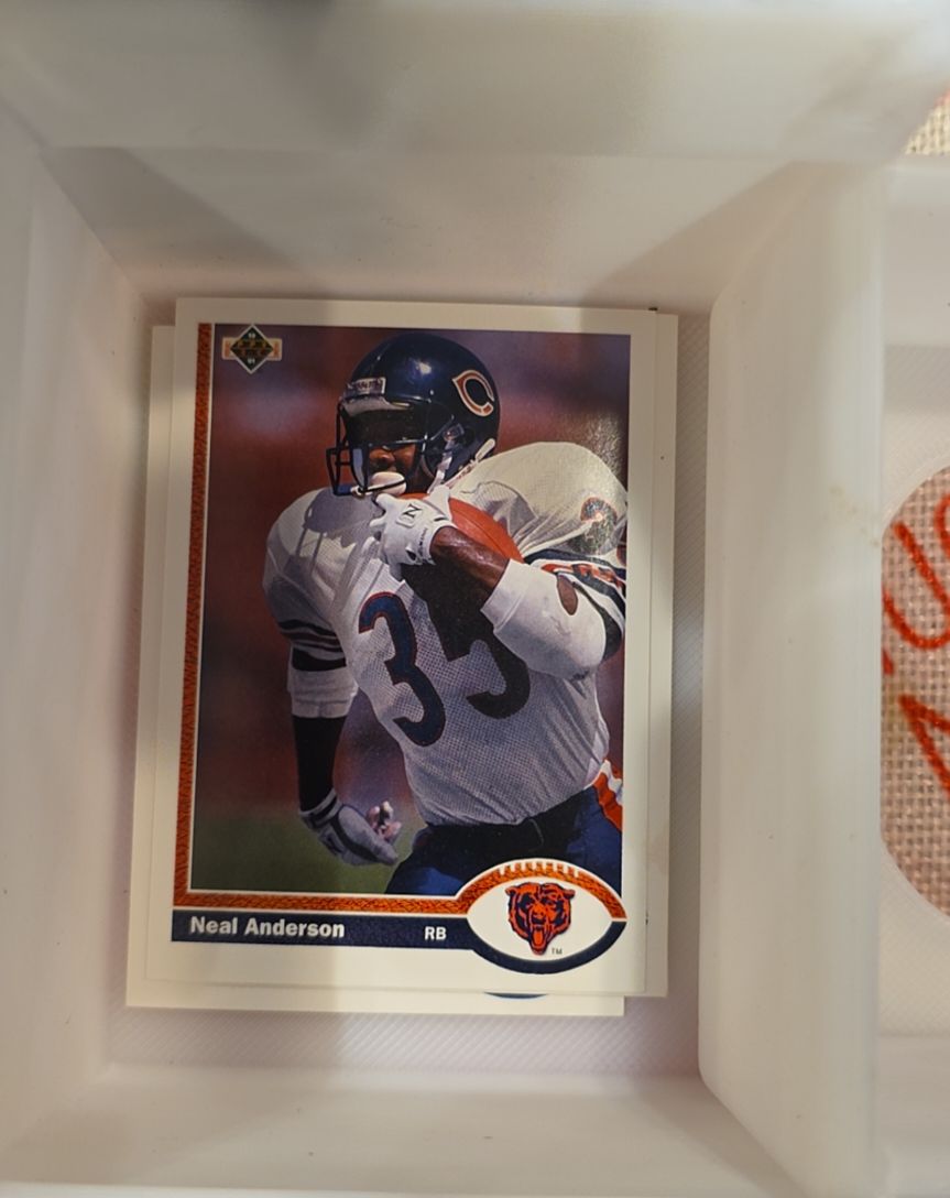 1991 Upper Deck #33 Neal Anderson — front
