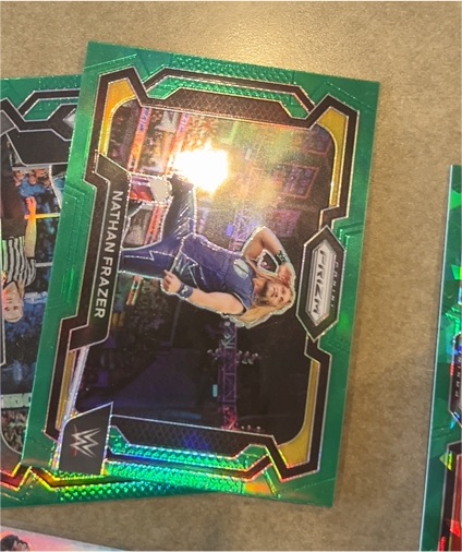 2024 Panini Prizm WWE #25 Nathan Frazer — front