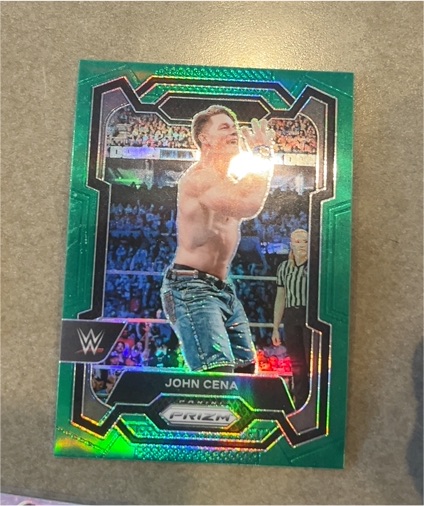 2024 Panini Prizm WWE #156 John Cena — front