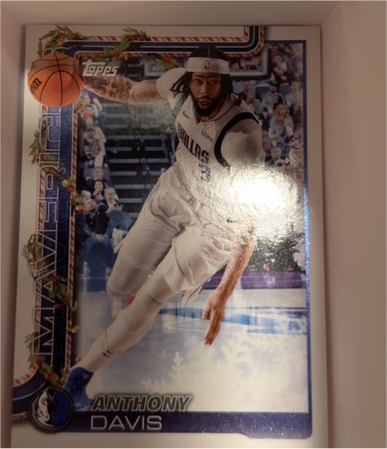 2025-26 Topps Holiday #H136 Anthony Davis — front