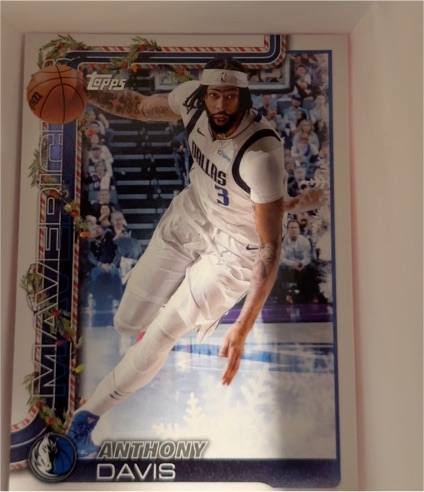 2025-26 Topps Holiday #H136 Anthony Davis — front
