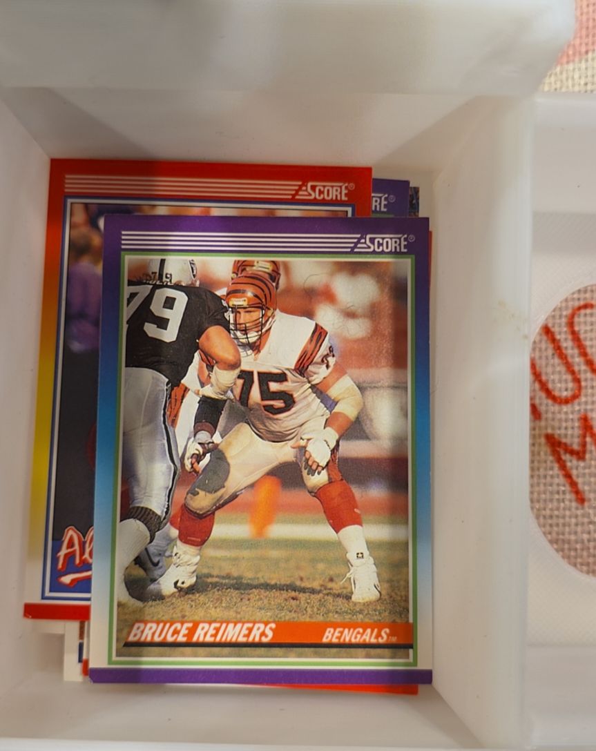 1990 Score #75 Bruce Reimers — front