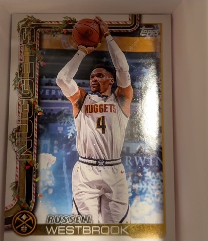 2025-26 Topps Holiday #H81 Russell Westbrook — front