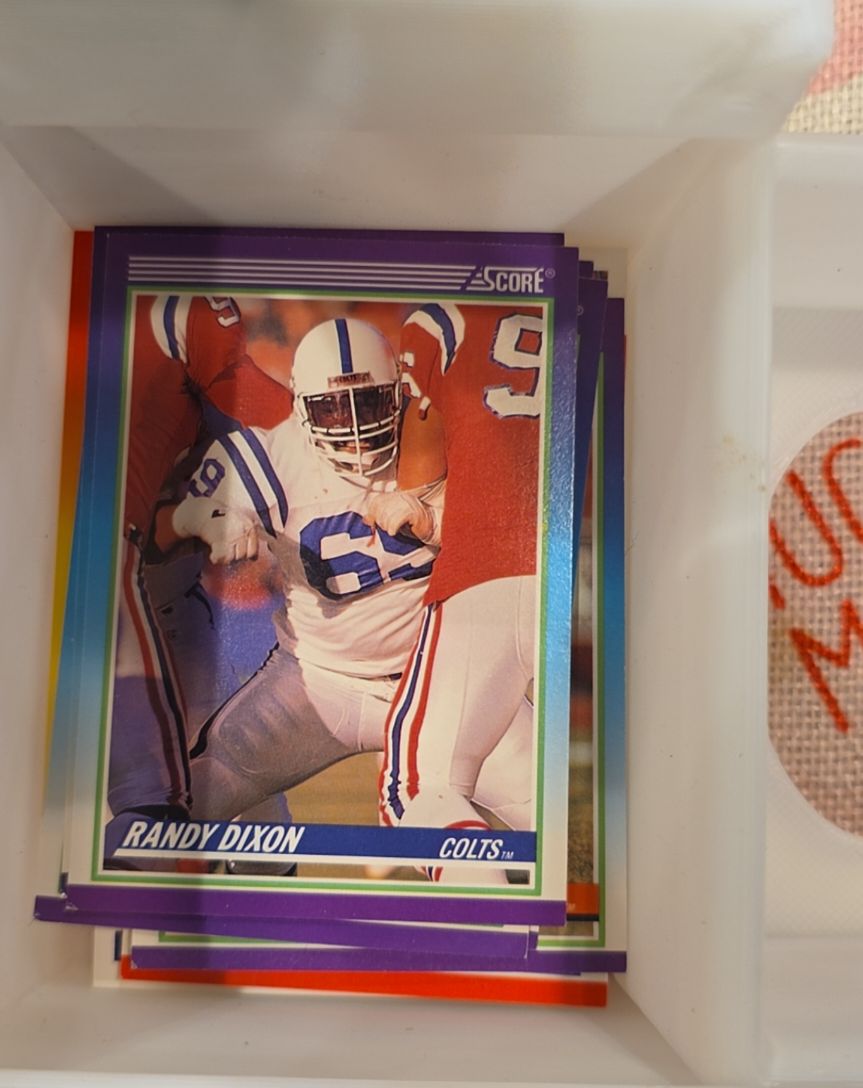 1990 Score #529 Randy Dixon — front
