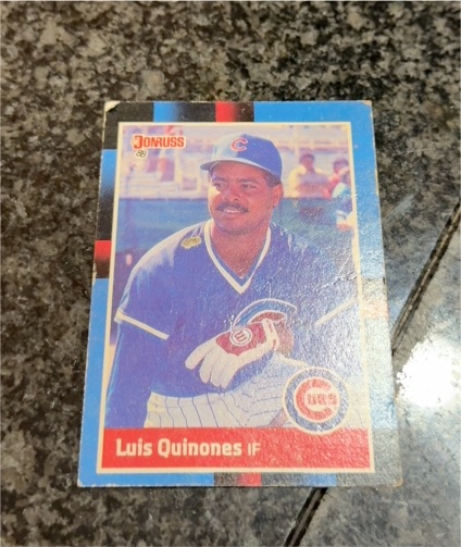 1988 Donruss #365 Luis Quinones — front