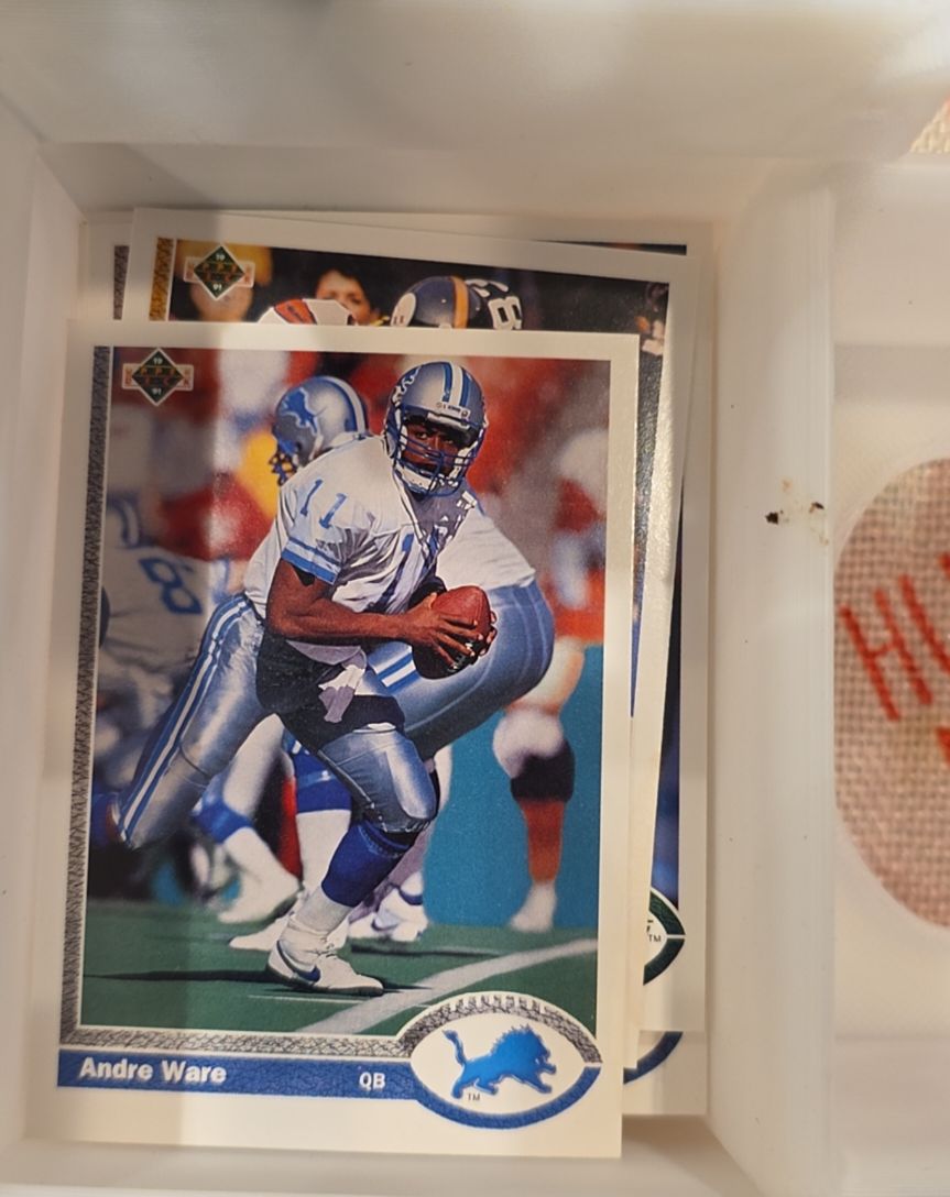 1991 Upper Deck #11 Andre Ware — front