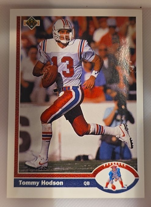 1991 Upper Deck #480 Tommy Hodson — front