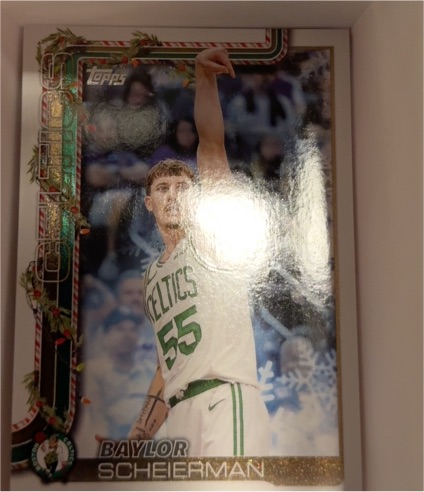 2025-26 Topps Holiday #H5 Baylor Scheierman — front