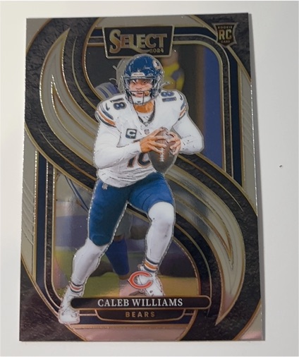 2024 Panini Select Premier Level #114 Caleb Williams — front