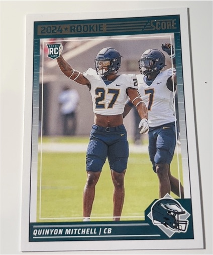 2024 Panini Score #311 Quinyon Mitchell — front