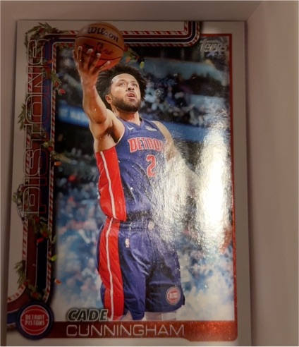 2025-26 Topps Holiday #SSB-CC Cade Cunningham — front