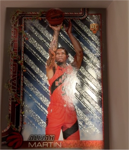 2025-26 Topps Holiday #H199 Alijah Martin — front