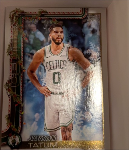 2025-26 Topps Holiday #H1 Jayson Tatum — front
