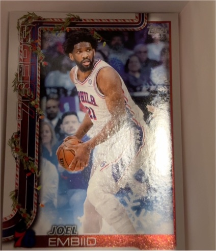2025-26 Topps Holiday #H18 Joel Embiid — front
