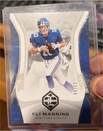 2018 Panini Limited #57 Eli Manning — front