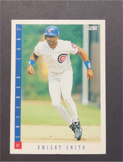 1993 Score #321 Dwight Smith — front