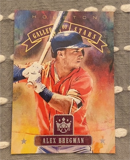 2018 Panini Diamond Kings #GS5 Alex Bregman Gallery of Stars — front