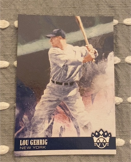 2018 Panini Diamond Kings #4 Lou Gehrig — front