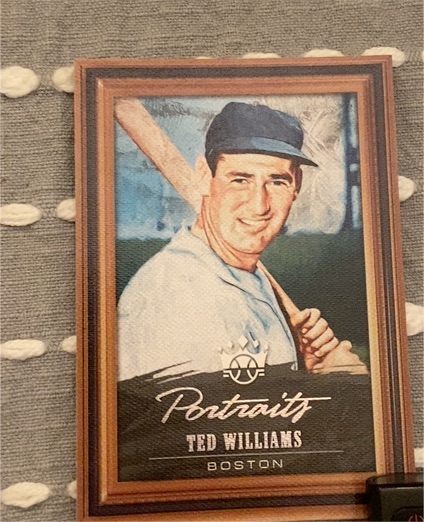 2018 Panini Diamond Kings Portraits #P10 Ted Williams — front