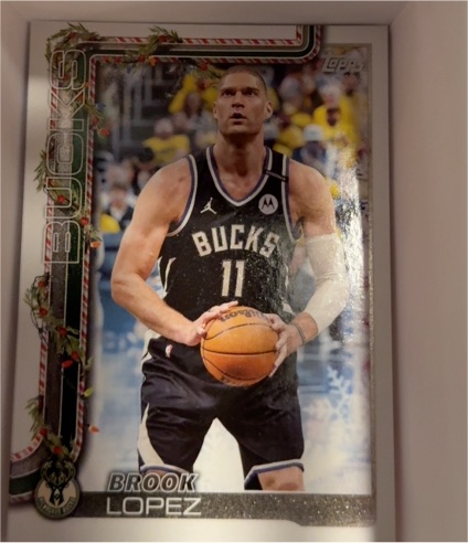 2025-26 Topps Holiday #H47 Brook Lopez — front