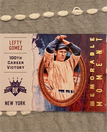 2017 Panini Diamond Kings #MM-10 Lefty Gomez Memorable Moment — front