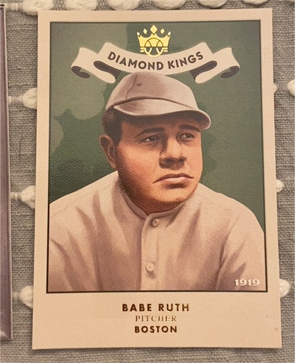 2019 Panini Diamond Kings #DK1 Babe Ruth — front