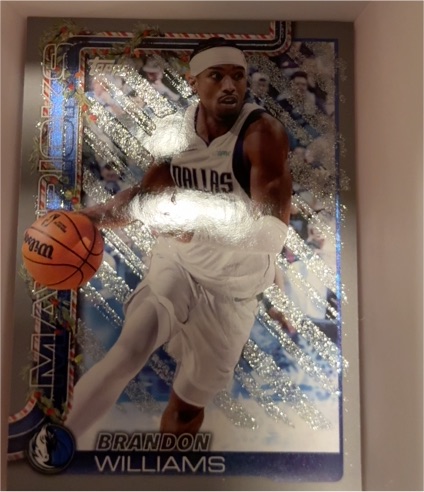 2025-26 Topps Holiday #H138 Brandon Williams — front