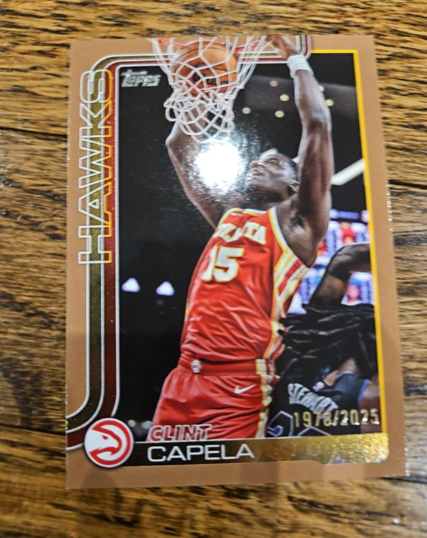 2025-26 Topps #63 Clint Capela — front
