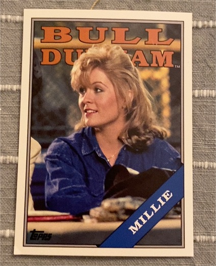 2016 Topps Archives Bull Durham #BD-M Millie (Jenny Robertson) — front
