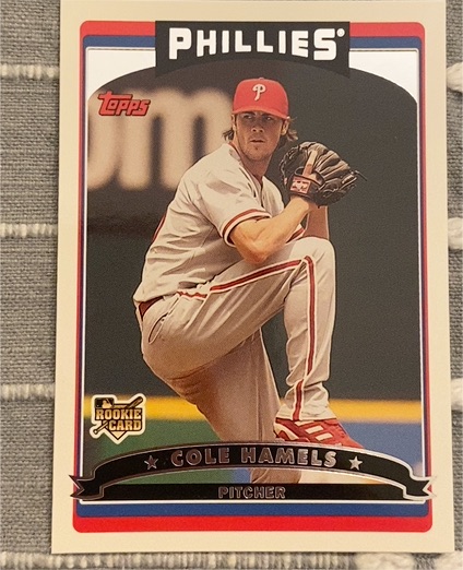 2006 Topps Updates & Highlights #UH145 Cole Hamels — front
