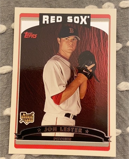 2006 Topps Update #UH149 Jon Lester Rookie Card — front
