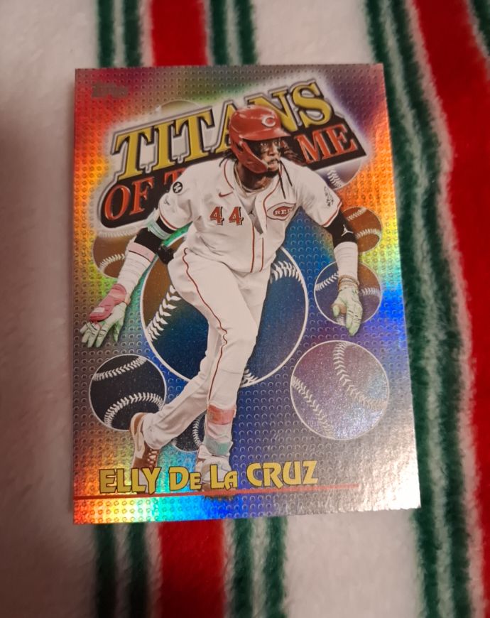 2026 Topps Series 1 Titans of the Game #TOG-5 Elly De La Cruz — front