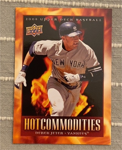 2008 Upper Deck Baseball Hot Commodities #HC6 Derek Jeter — front