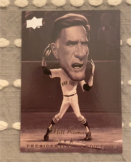 2008 Upper Deck Presidential Predictors #PP-5 Mitt Romney — front