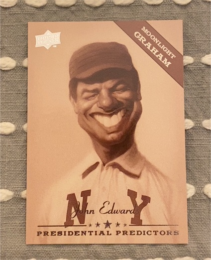 2008 Upper Deck Presidential Predictors #PP-2 Moonlight Graham — front